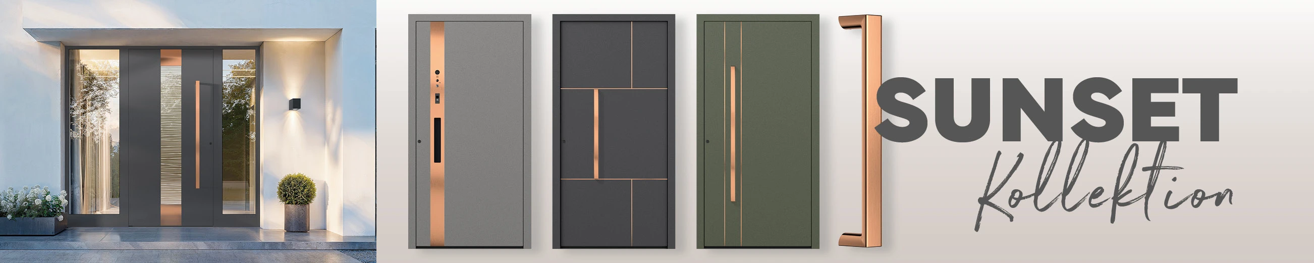KOMPOtherm Haustüren SUNSET Kollektion